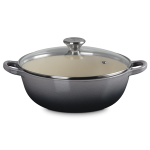 Le Creuset Cast Iron Soup Pot with Glass Lid