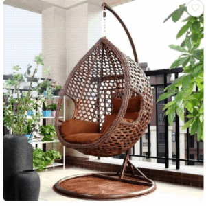 Online Oasis Hanging Chair 182 Stainless Steel Large Swing Stainless Steel Hammock  (Brown, DIY(Do-It-Yourself))