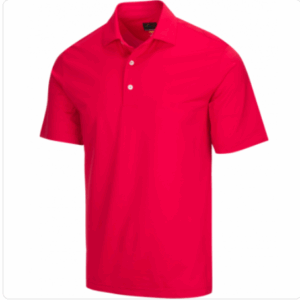 Greg Norman Freedom Micro Pique Men's British Red Shirt
