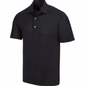 Greg Norman Freedom Micro Pique Men's Black Shirt