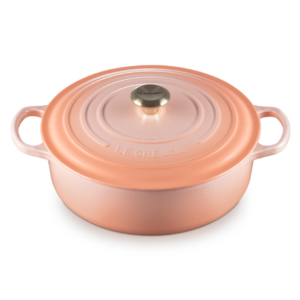 Le Creuset Signature Cast Iron Risotto Pot - 30cm - Peche