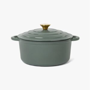 Madison Cast Iron Casserole Pot 26cm SAGE