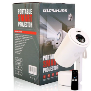 Ultra-Link Portable Smart Projector - White - UL-PJ45