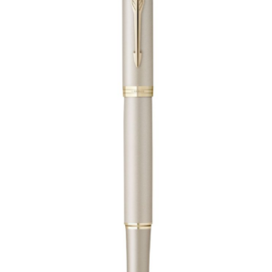 Parker IM Roller Ball Pen Fine Nib Black Ink GB - Champagne