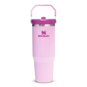 The IceFlow Flip Straw 2.0 Vacuum-Insulated Tumbler, 890ml in Cherry Blossom Pink