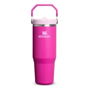 The IceFlow Flip Straw 2.0 Vacuum-Insulated Tumbler, 890ml in Violet Blossom