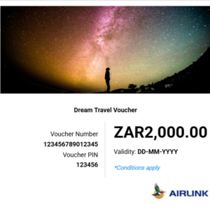 Airlink Gift Voucher R2000