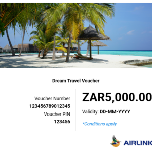 Airlink Gift Voucher R5000