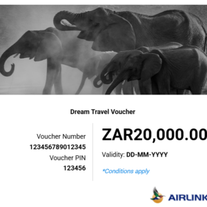 Airlink Gift Voucher R20 000