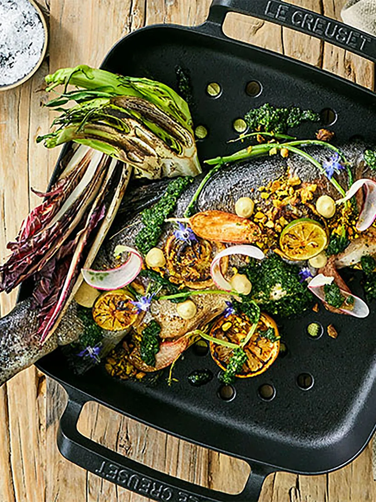 Le Creuset Alpine Outdoor Grilling Basket 30cm