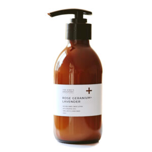 The Kings Daughter Rose Geranium & Lavender Natural Hand & Body Lotion, 200ml
