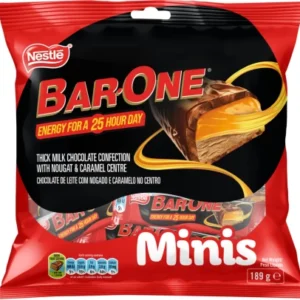 Nestle Bar One Minis Milk Chocolate Bites  (189 g)