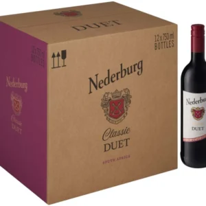 Nederburg Duet Red Wine  (Pack of 12 x 750 ml)